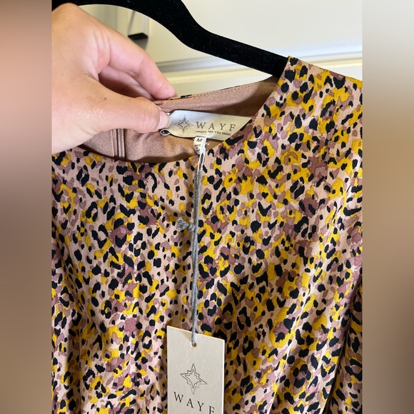 WAYF Cut Out Tiered Women's Maxi Dress NWT - Picture 9 of 11